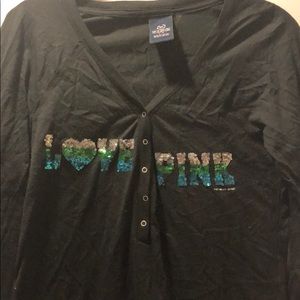 PINK Victoria Secret Sleep Top